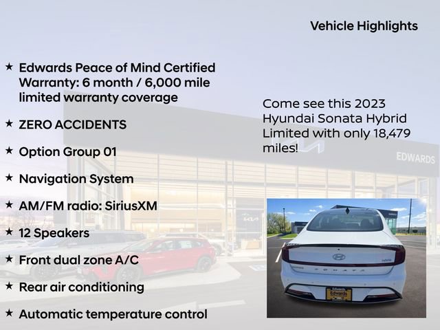 Used 2023 Hyundai Sonata Limited FWD image 11