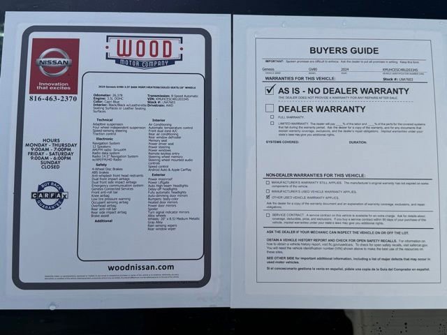 Used 2024 Genesis GV80 3.5T image 10