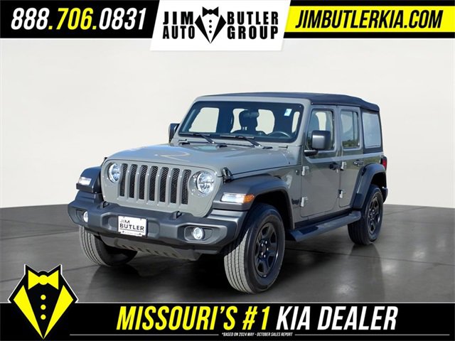 Used 2022 Jeep Wrangler Unlimited Sport image 1