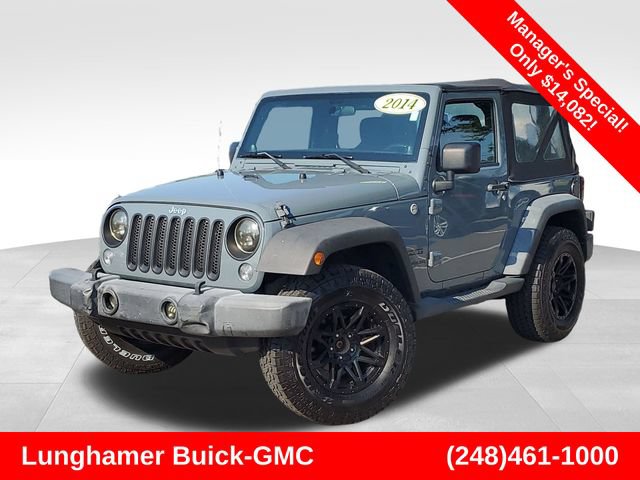 Used 2014 Jeep Wrangler Sport w/ Connectivity Group AWD/4WD image 1