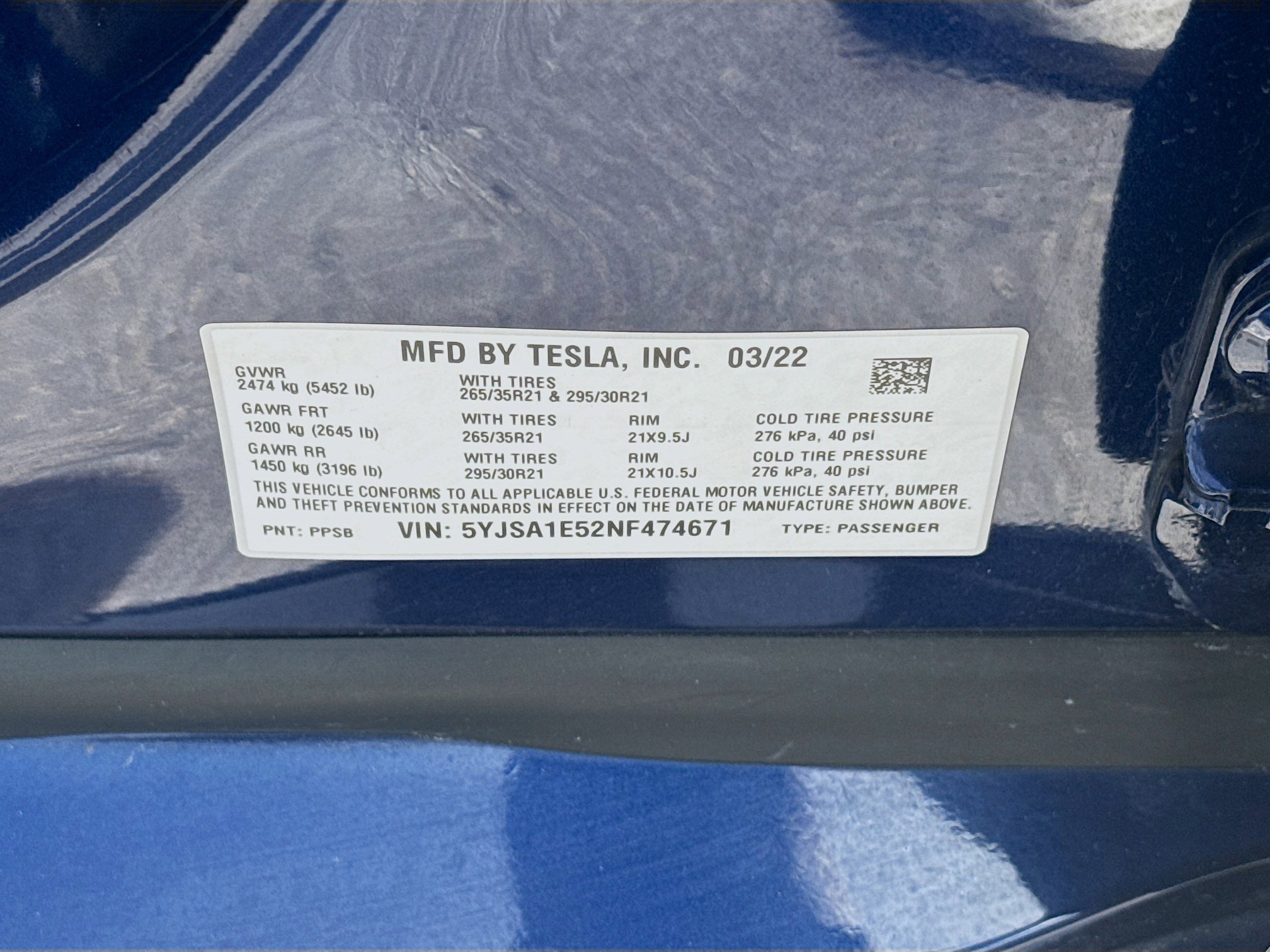 Used 2022 Tesla Model S AWD/4WD image 36