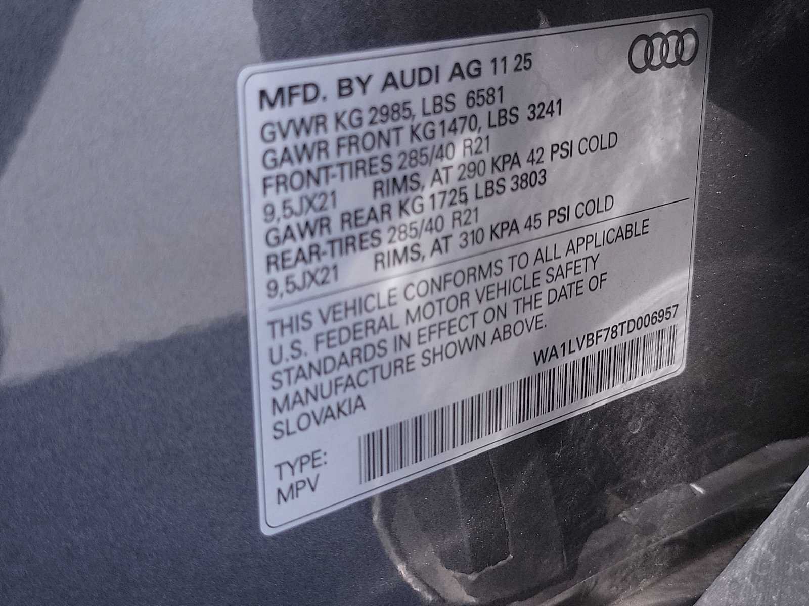 Certified 2026 Audi Q7 3.0T Premium Plus w/ Premium Plus Package AWD/4WD image 37