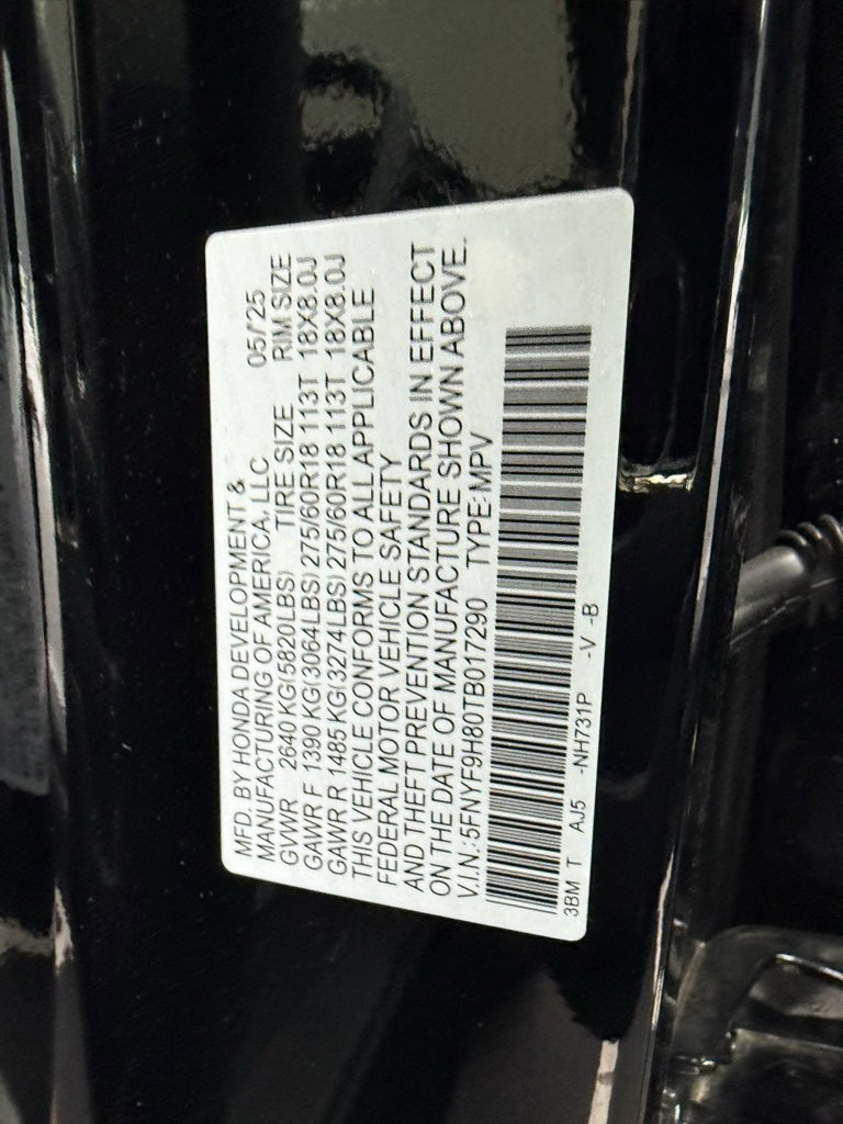 Certified 2026 Honda Passport TrailSport Elite image 11