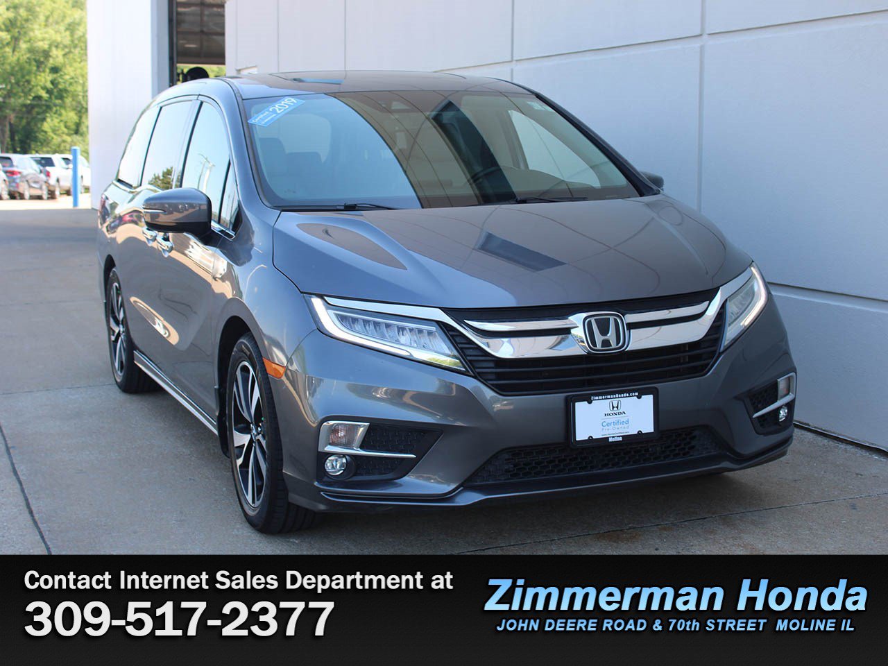 Certified 2019 Honda Odyssey Elite image 3