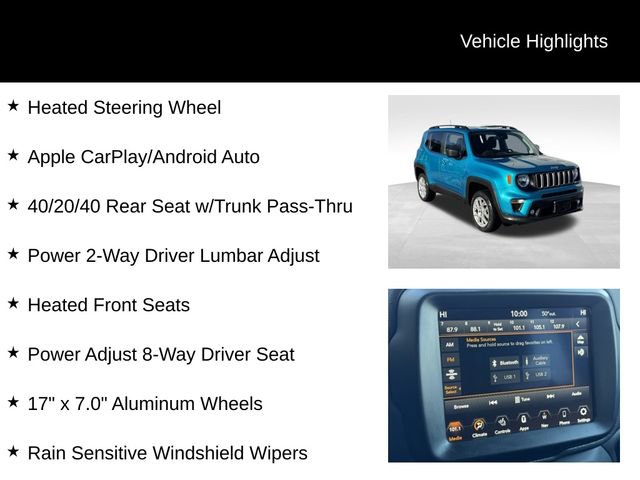 Used 2022 Jeep Renegade Latitude w/ Convenience Group image 18