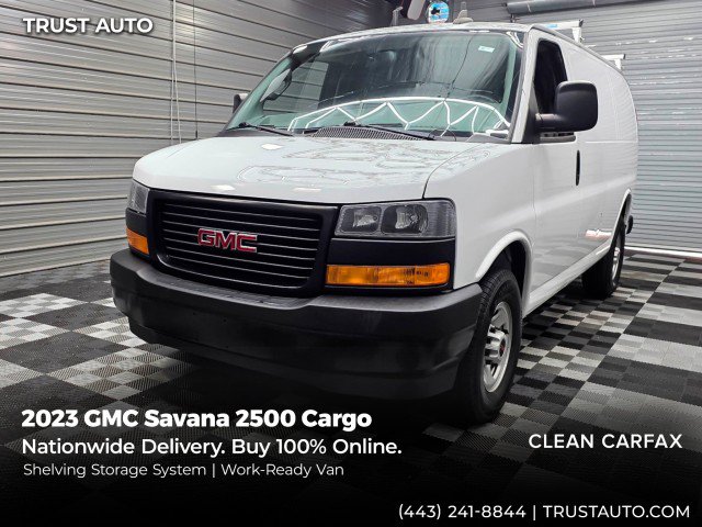 Used 2023 GMC Savana 2500 w/ Driver Convenience Package