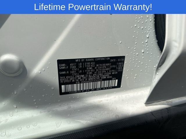 New 2026 Subaru Crosstrek 2.0i Premium image 29