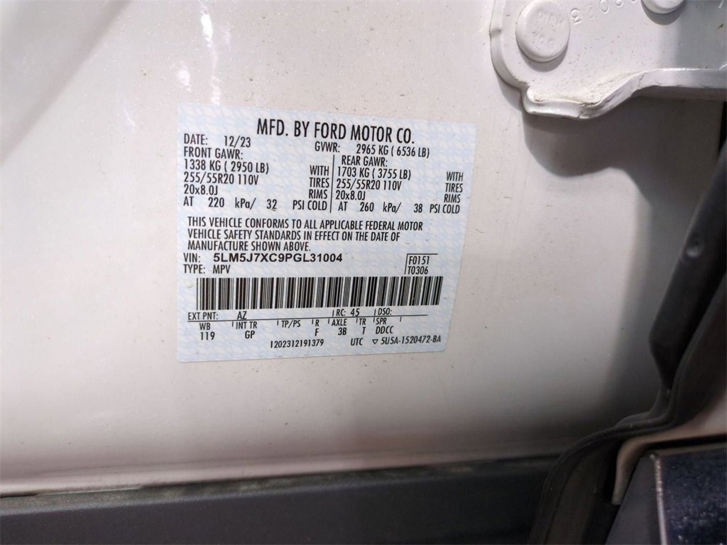 Certified 2023 Lincoln Aviator Reserve w/ Equipment Group 201A image 35