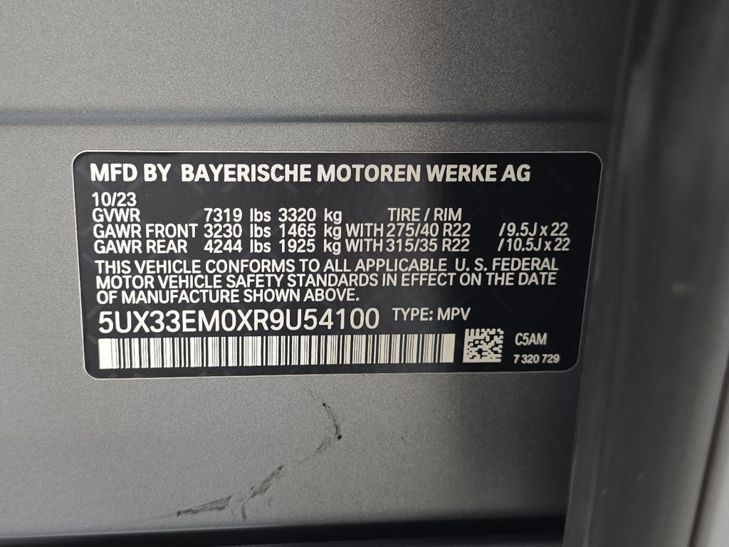 Certified 2024 BMW X7 M60i w/ Executive Package AWD/4WD image 34