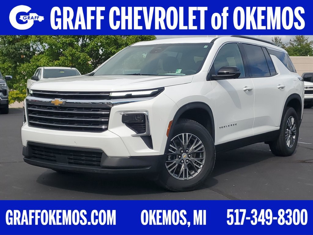 Certified 2024 Chevrolet Traverse LT w/ LPO, Floor Liner Package