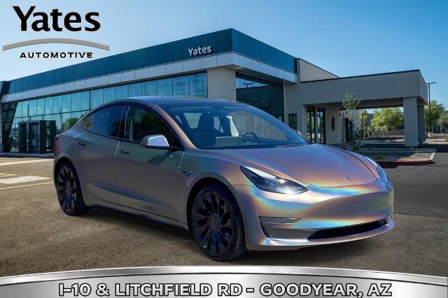 Used 2022 Tesla Model 3 Performance AWD/4WD image 1