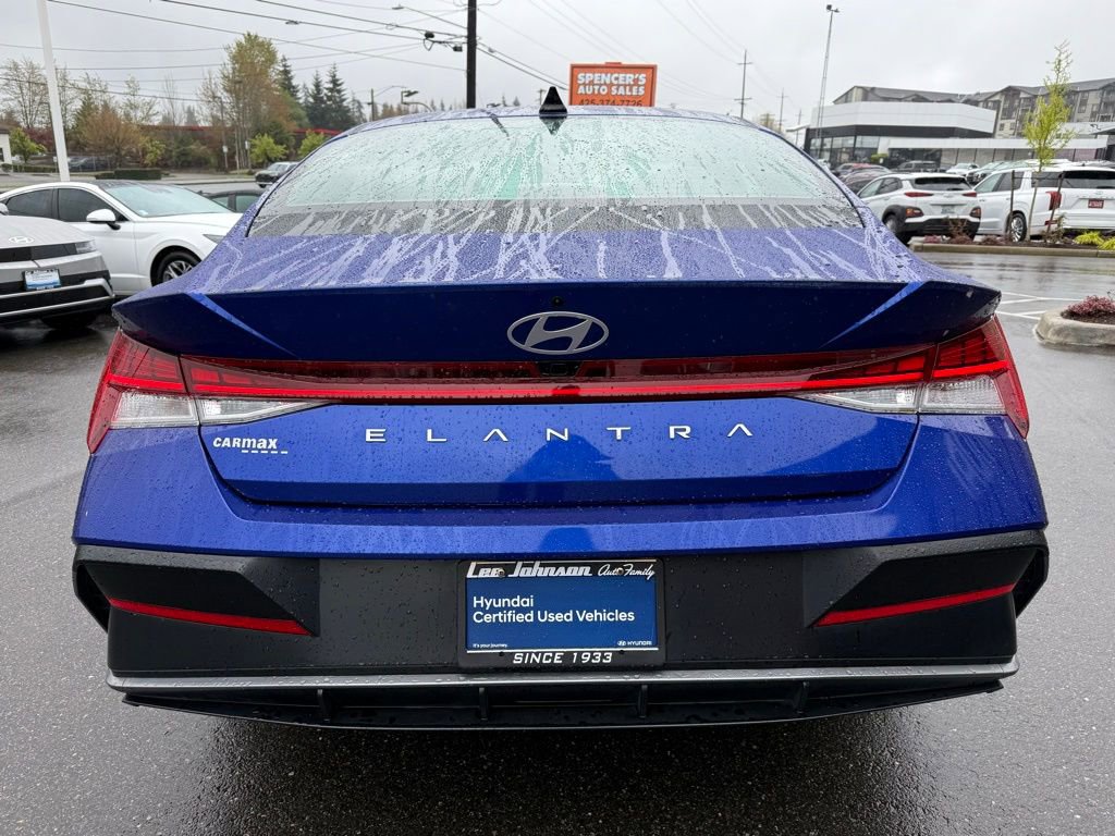Certified 2024 Hyundai Elantra SEL w/ Convenience Package FWD image 4