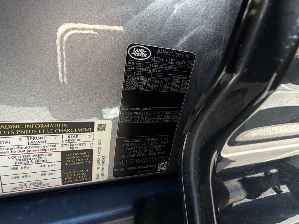 Used 2022 Land Rover Defender 110 X-Dynamic SE image 33