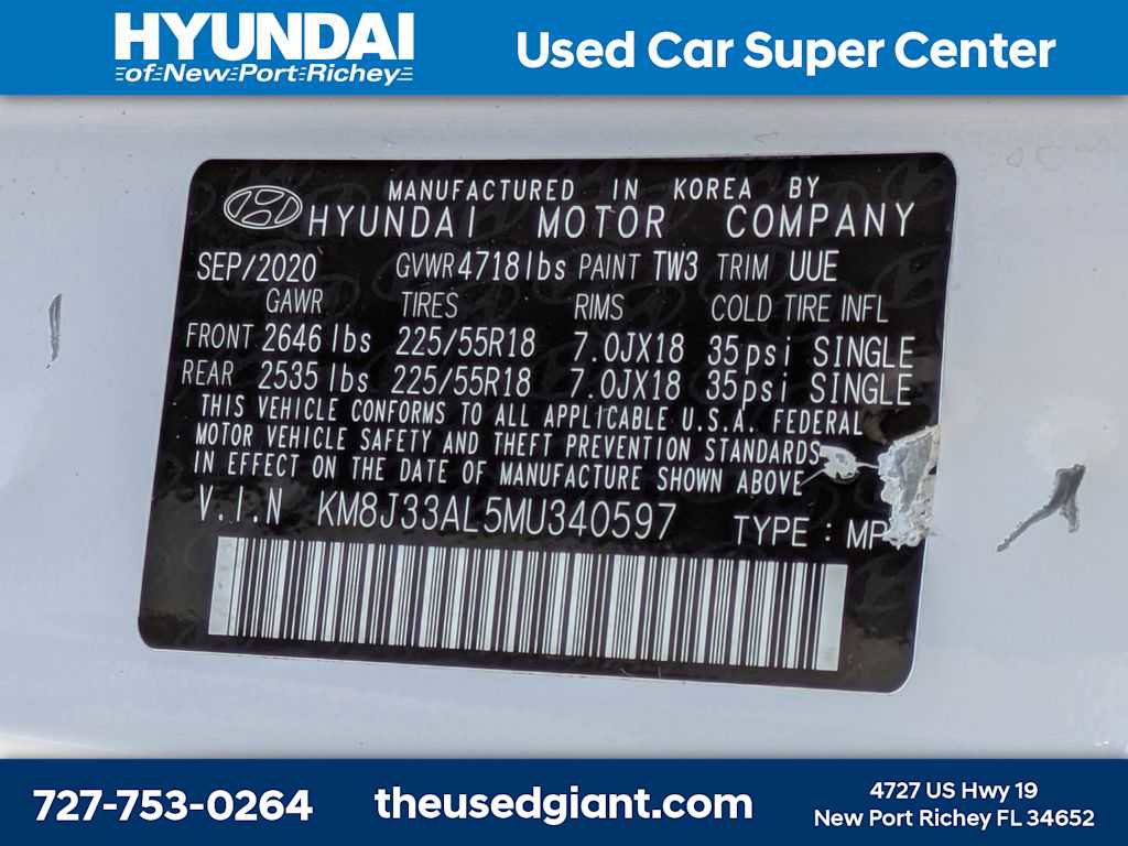 Used 2021 Hyundai Tucson Ultimate FWD image 42