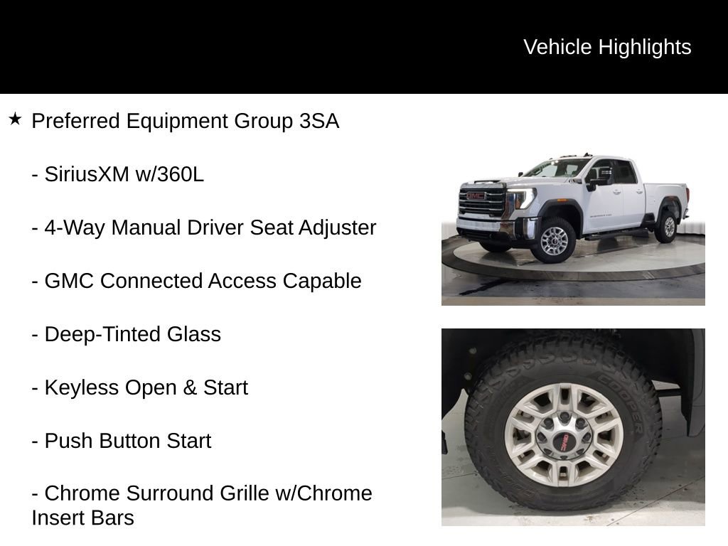 Used 2024 GMC Sierra 2500 SLE w/ SLE Convenience Package AWD/4WD image 7