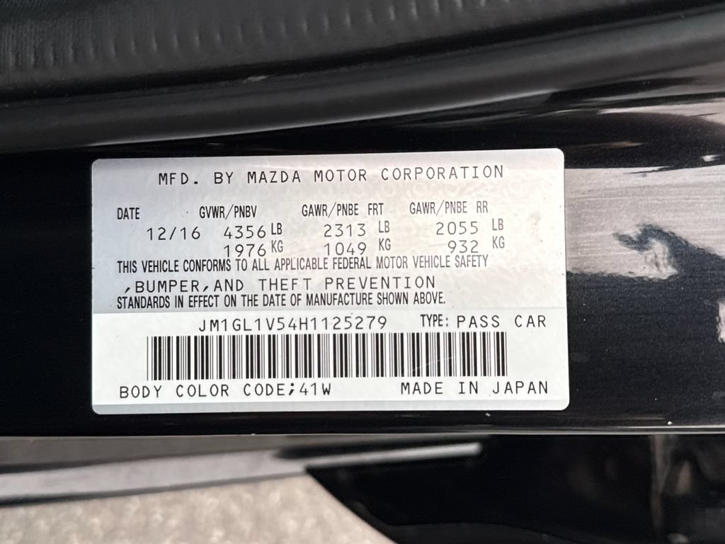 Used 2017 MAZDA MAZDA6 Touring FWD image 31
