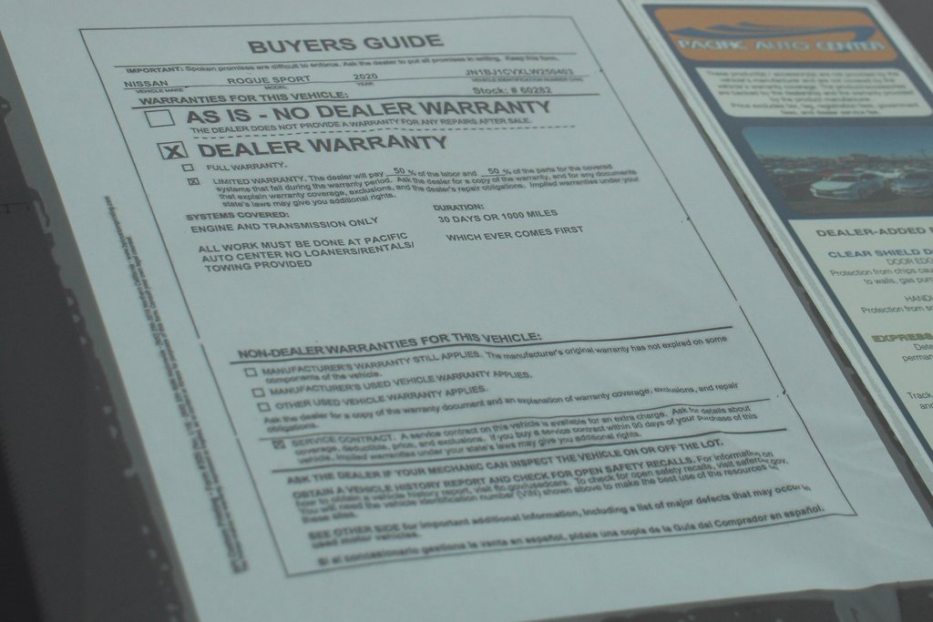 Used 2020 Nissan Rogue Sport SL w/ Premium Package image 52