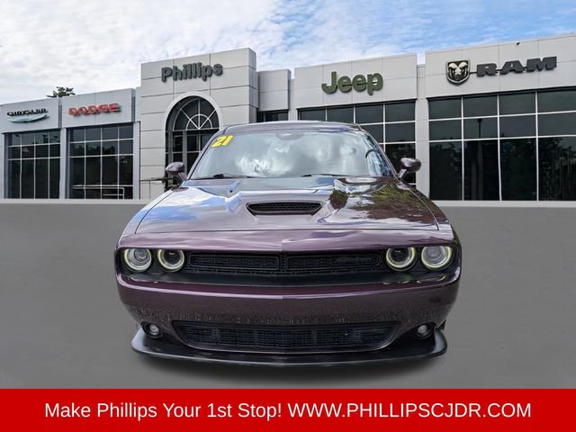Certified 2021 Dodge Challenger R/T w/ Blacktop Package RWD image 8