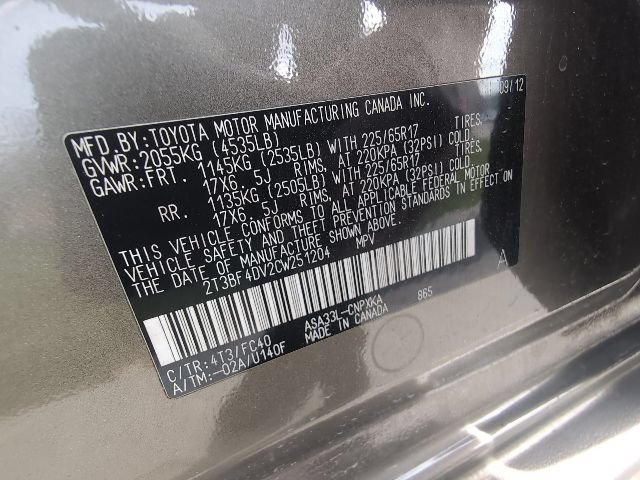 Used 2012 Toyota RAV4 4WD w/ Value Pkg image 40