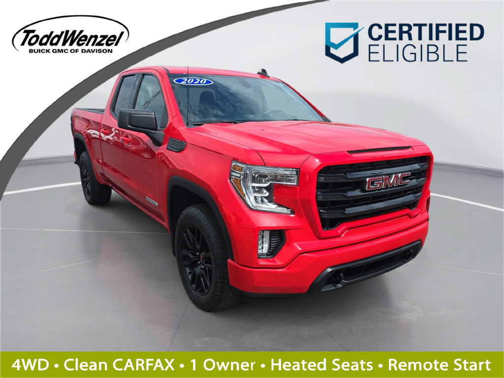 Certified 2020 GMC Sierra 1500 Elevation w/ Elevation Value Package