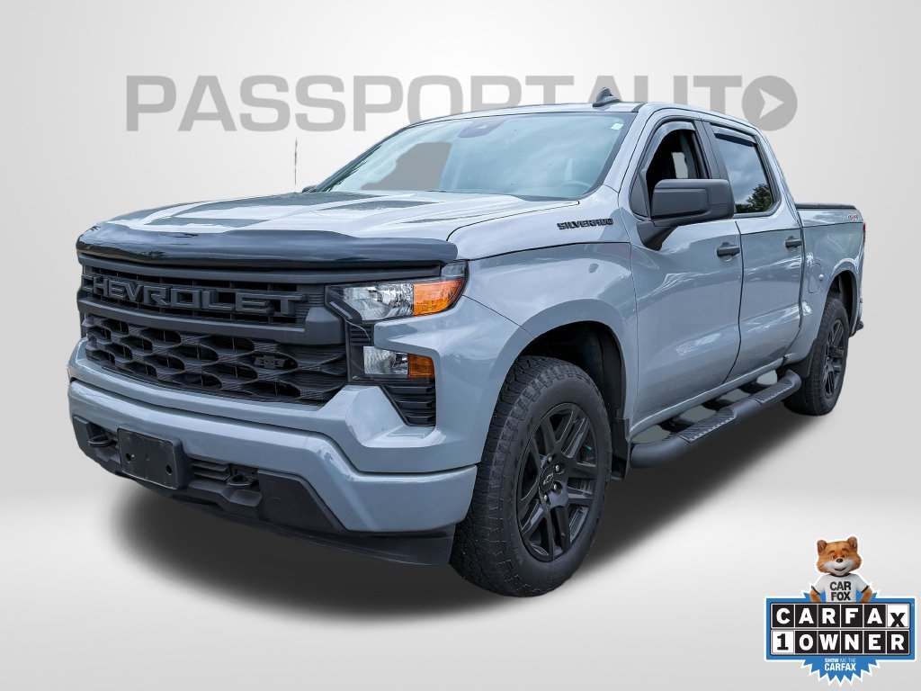 Used 2024 Chevrolet Silverado 1500 Custom w/ Turbomax Blackout Package