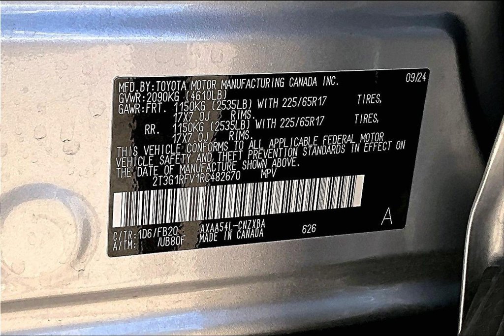 Used 2024 Toyota RAV4 LE AWD/4WD image 34