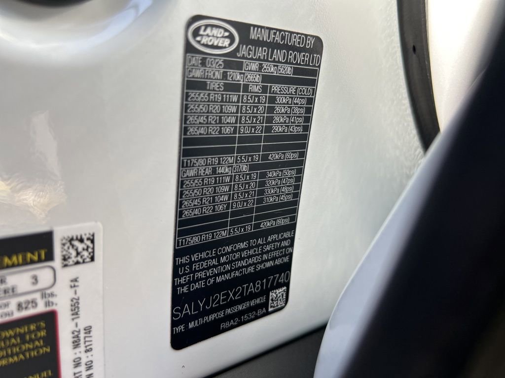 New 2026 Land Rover Range Rover Velar S image 30