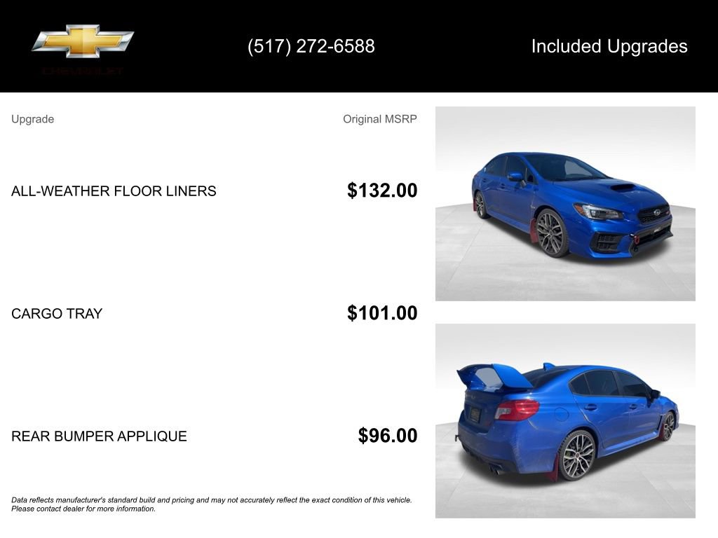 Used 2020 Subaru WRX STI AWD/4WD image 15