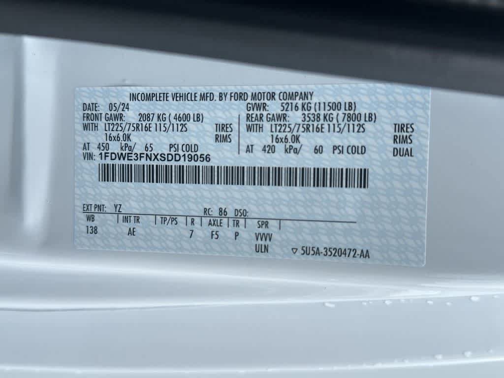 New 2025 Ford E-350 and Econoline 350 Super Duty w/ Power Equipment Group RWD image 51