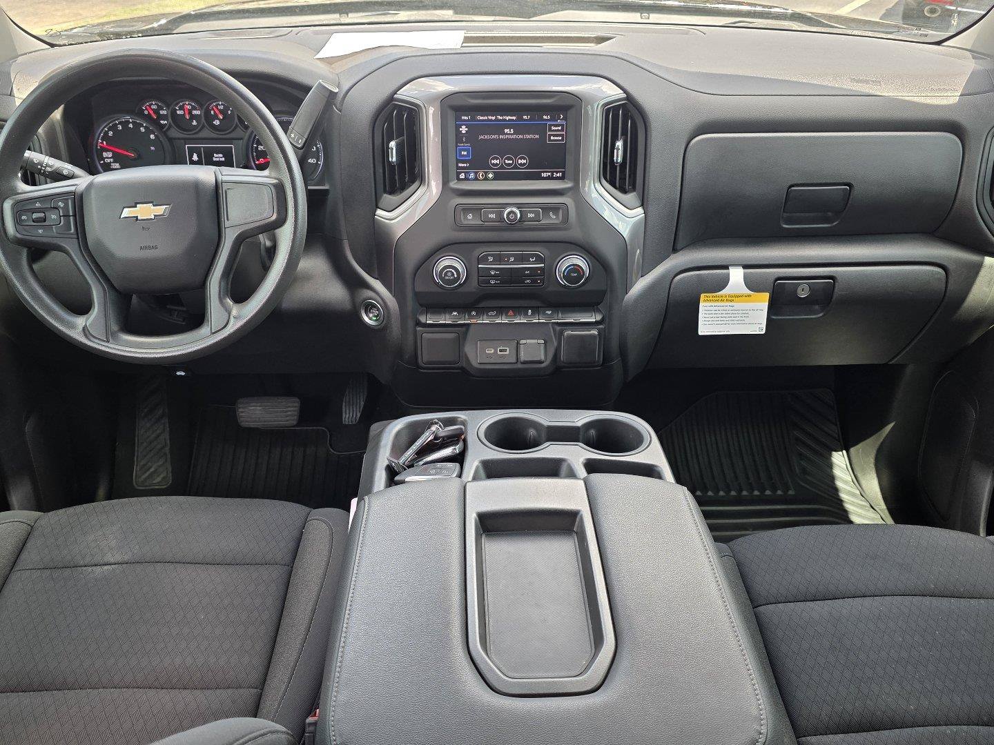 Used 2023 Chevrolet Silverado 1500 Custom w/ LPO, Dark Essentials Package RWD image 9