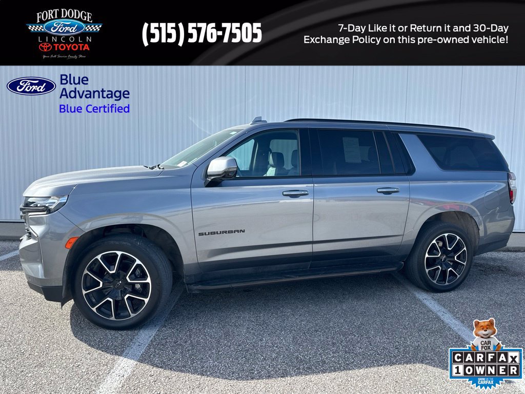 Used 2022 Chevrolet Suburban RST w/ Sport Performance Package AWD/4WD image 1