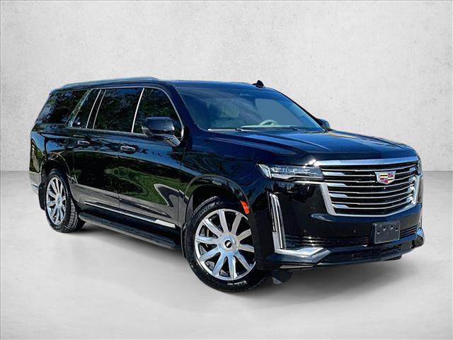 Used 2022 Cadillac Escalade ESV Premium Luxury Platinum w/ Heavy-Duty Trailer Package AWD/4WD image 11