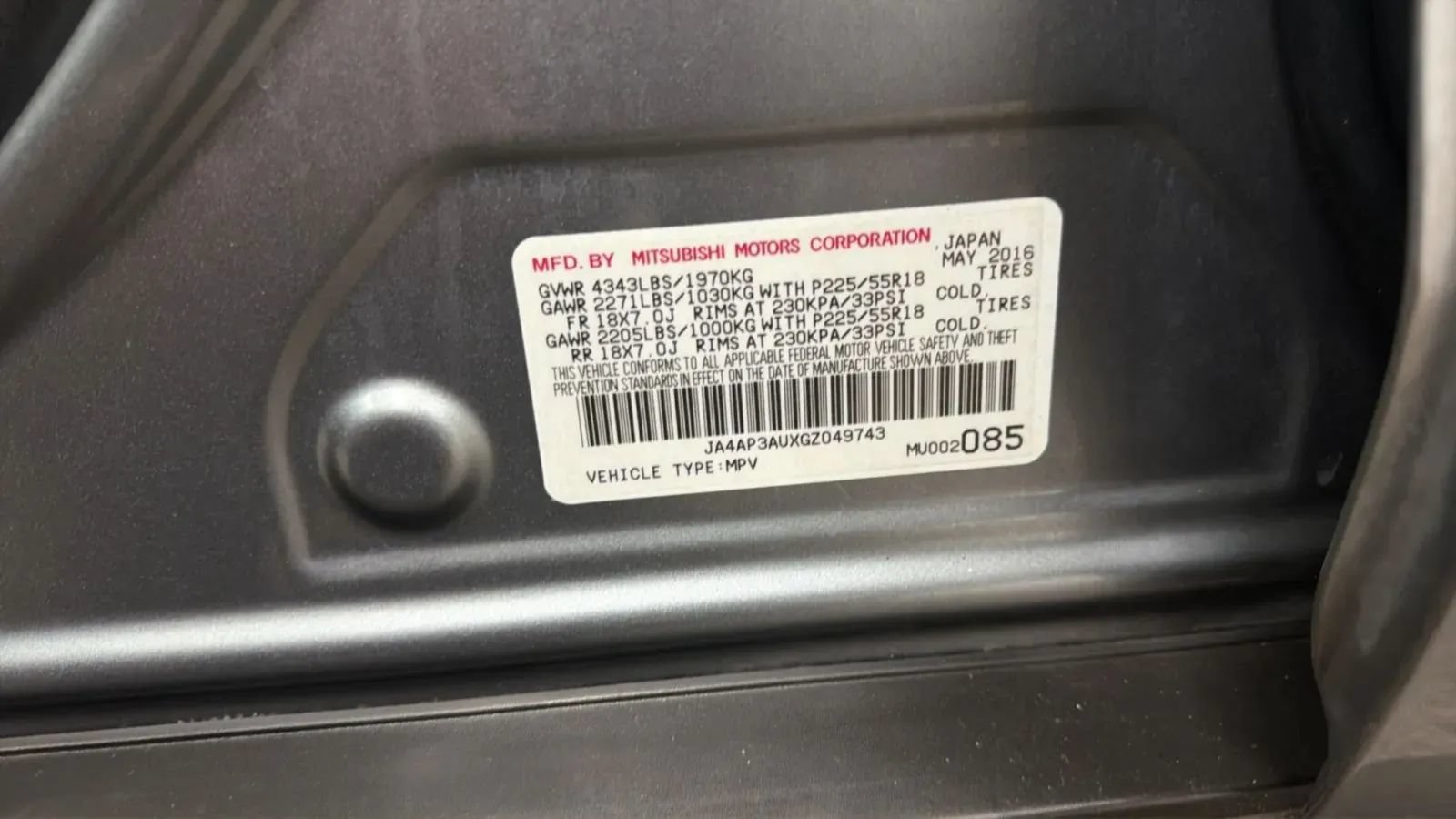 Used 2016 Mitsubishi Outlander Sport ES FWD image 23