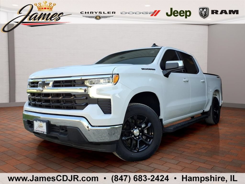 Used 2022 Chevrolet Silverado 1500 LT AWD/4WD image 1