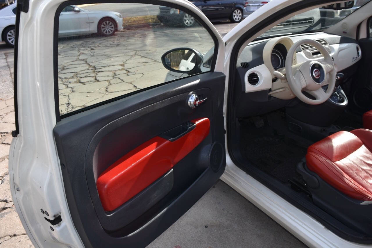 Used 2015 FIAT 500 Lounge w/ Luxury Leather Package image 27