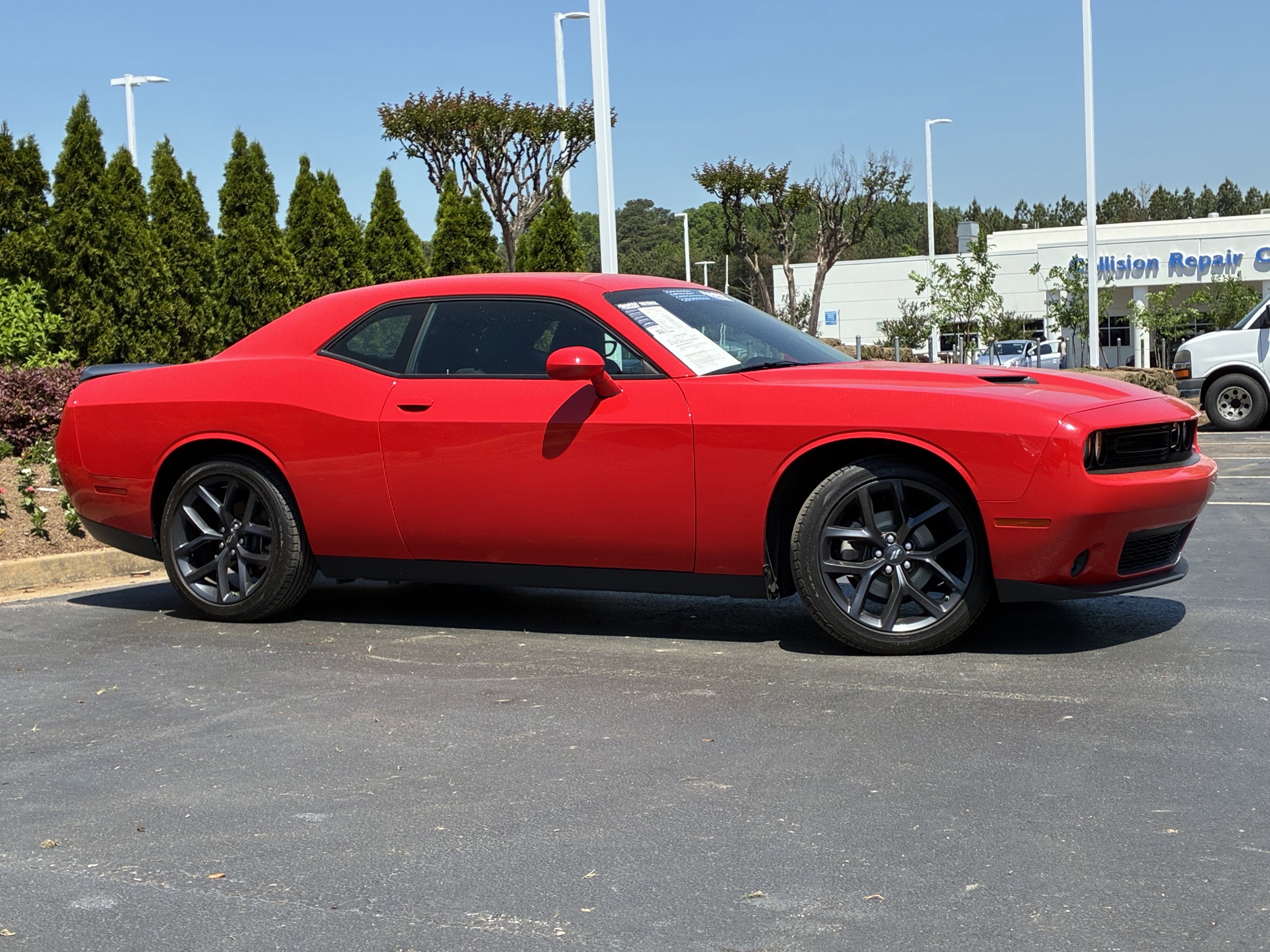 Used 2023 Dodge Challenger SXT w/ Blacktop Package RWD image 3