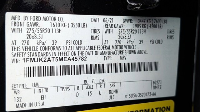 Used 2021 Ford Expedition Max Limited image 27