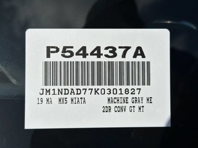 Used 2019 MAZDA MX-5 Miata Grand Touring RWD image 31