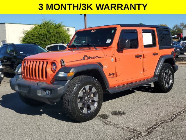 Certified 2018 Jeep Wrangler Unlimited Sport S AWD/4WD image 3