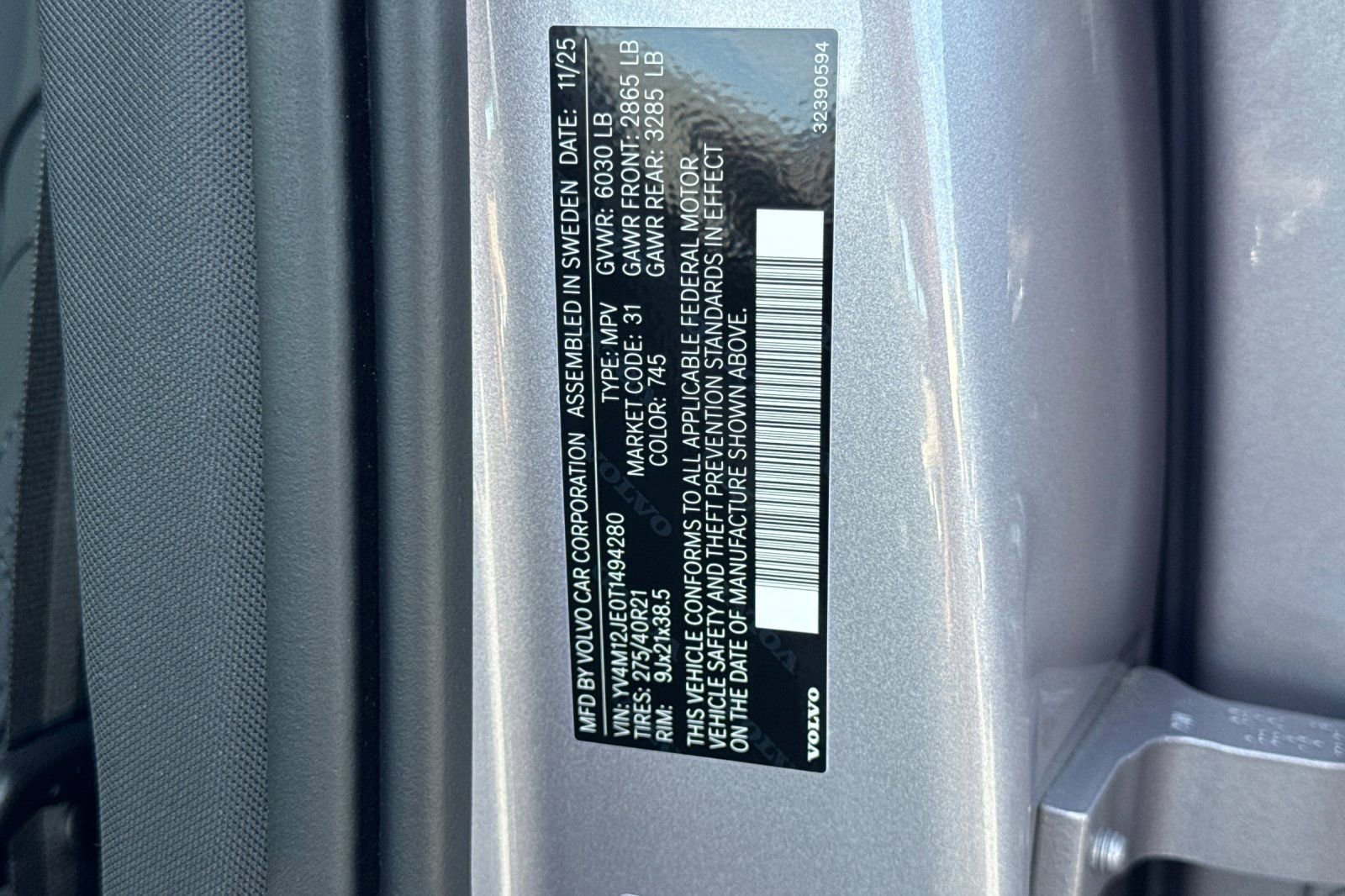 New 2026 Volvo XC90 B5 Plus w/ Protection Package image 30