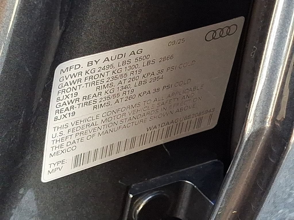 Certified 2025 Audi Q5 Premium w/ Convenience Package AWD/4WD image 26