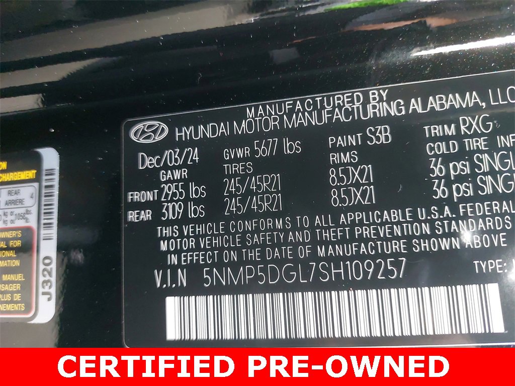 Used 2025 Hyundai Santa Fe Calligraphy image 44