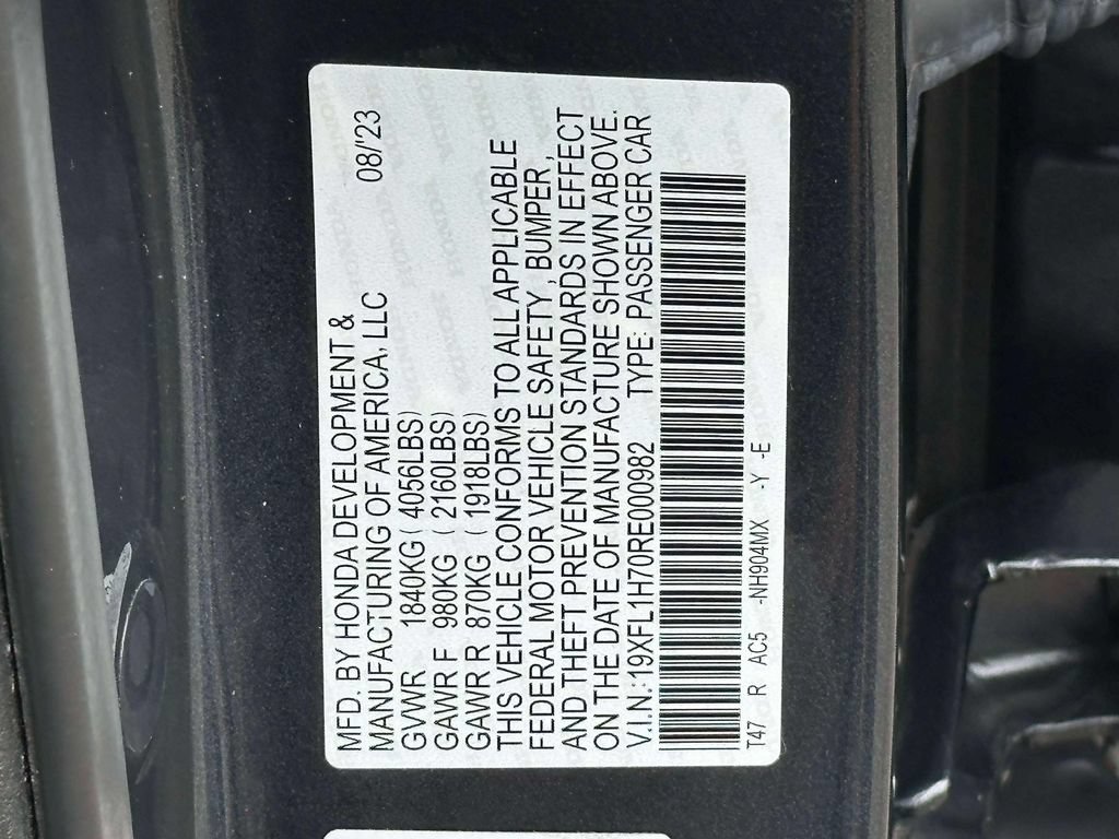 Used 2024 Honda Civic EX-L image 16