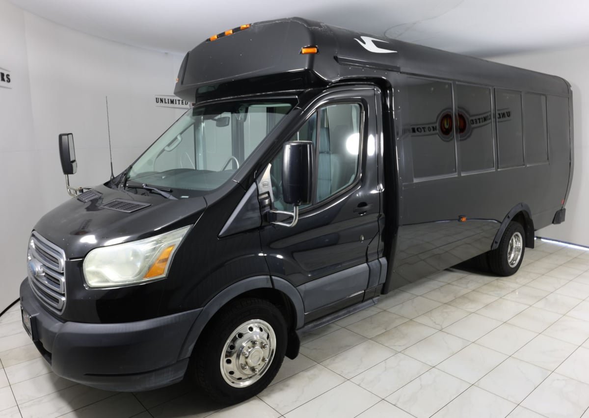 Used 2015 Ford Transit 350 156 DRW w/ Shuttle Bus Prep Package RWD image 5