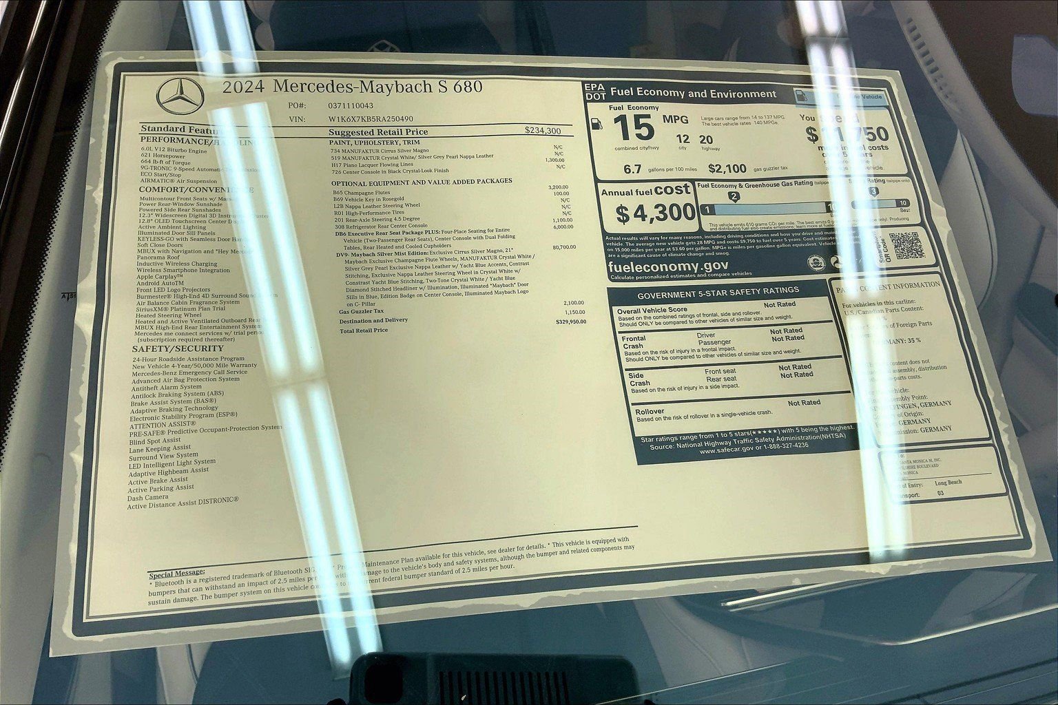 Used 2024 Mercedes-Benz Maybach S 680 4MATIC image 19