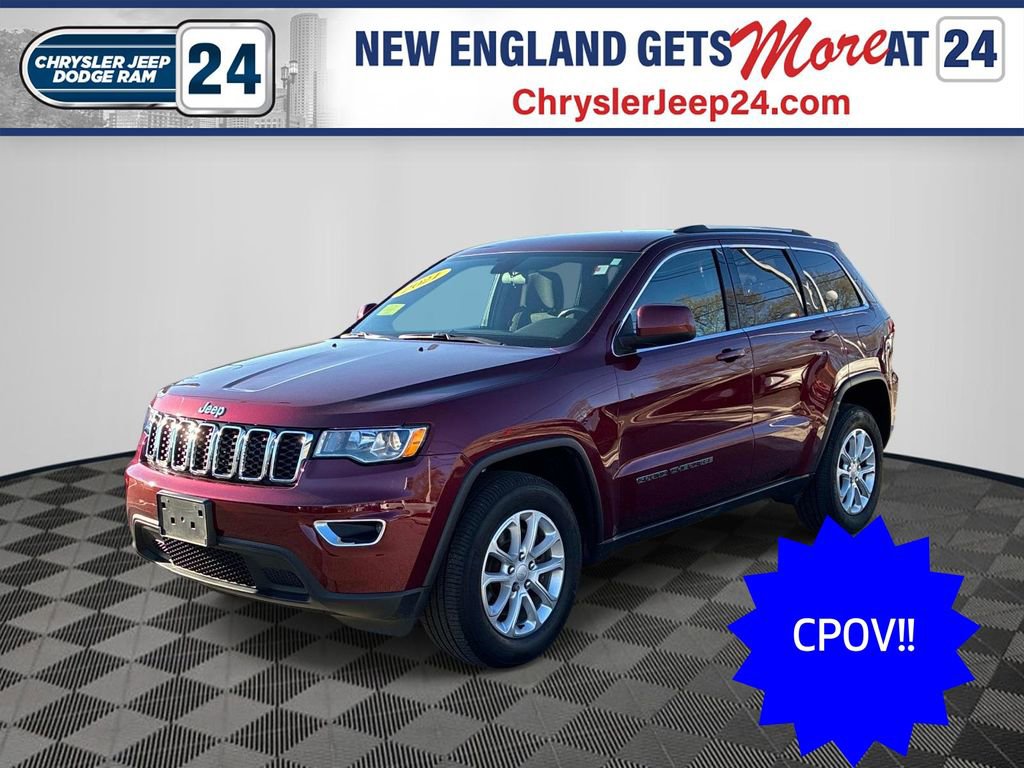 Certified 2021 Jeep Grand Cherokee Laredo