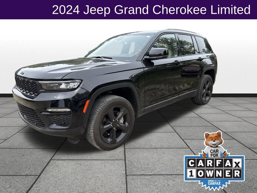 Used 2024 Jeep Grand Cherokee Limited w/ Luxury Tech Group II AWD/4WD image 1