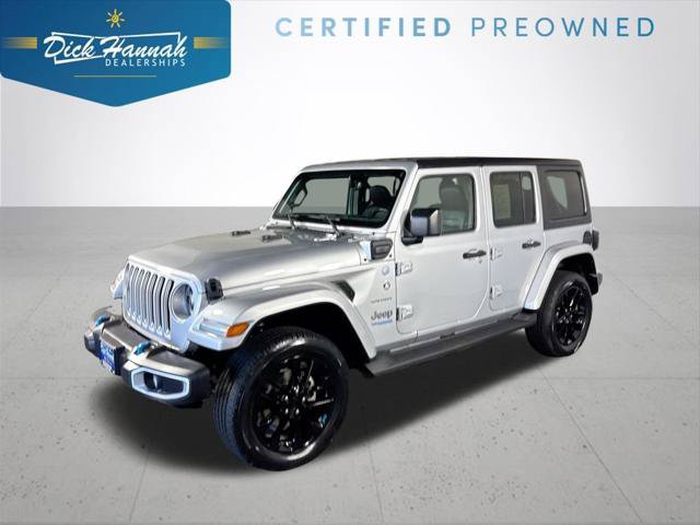 Certified 2022 Jeep Wrangler Unlimited Sahara AWD/4WD image 1