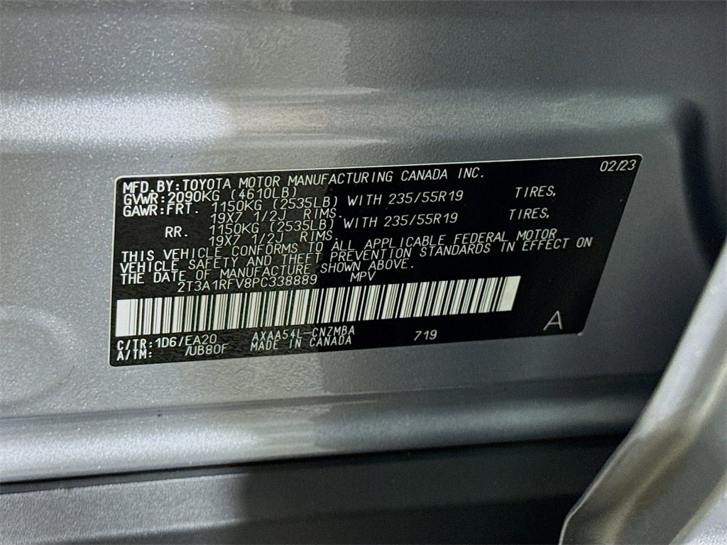 Certified 2023 Toyota RAV4 XLE Premium image 37