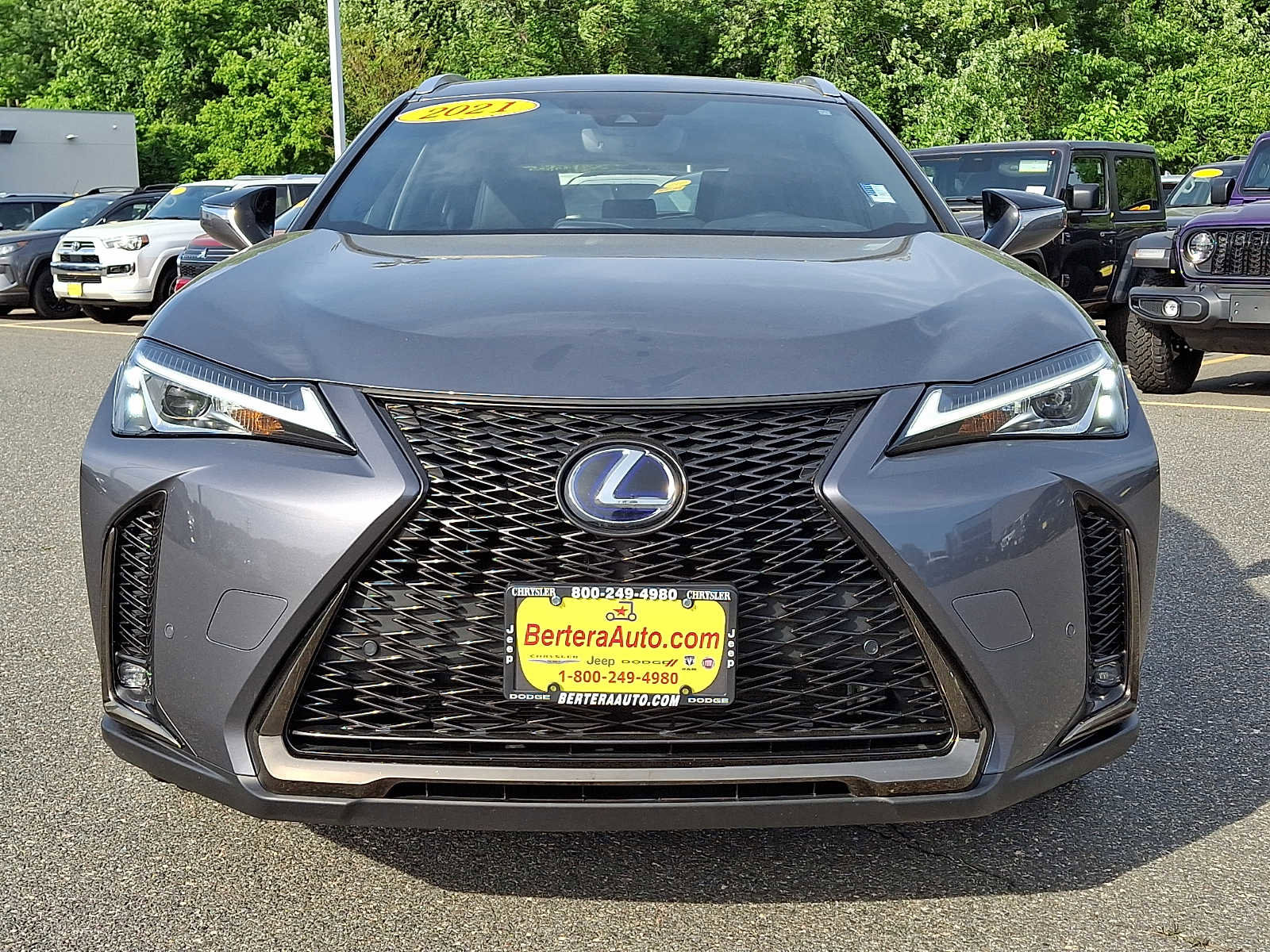 Used 2021 Lexus UX 250h F Sport w/ F Sport Premium Package AWD/4WD image 2